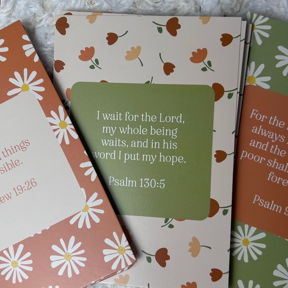 Verse Cards 64 prayer reflection card bible verbs - Picture 8 of 8